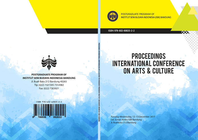 					Lihat Vol 1 No 1 (2017): Proceedings International Conference on Arts & Culture
				