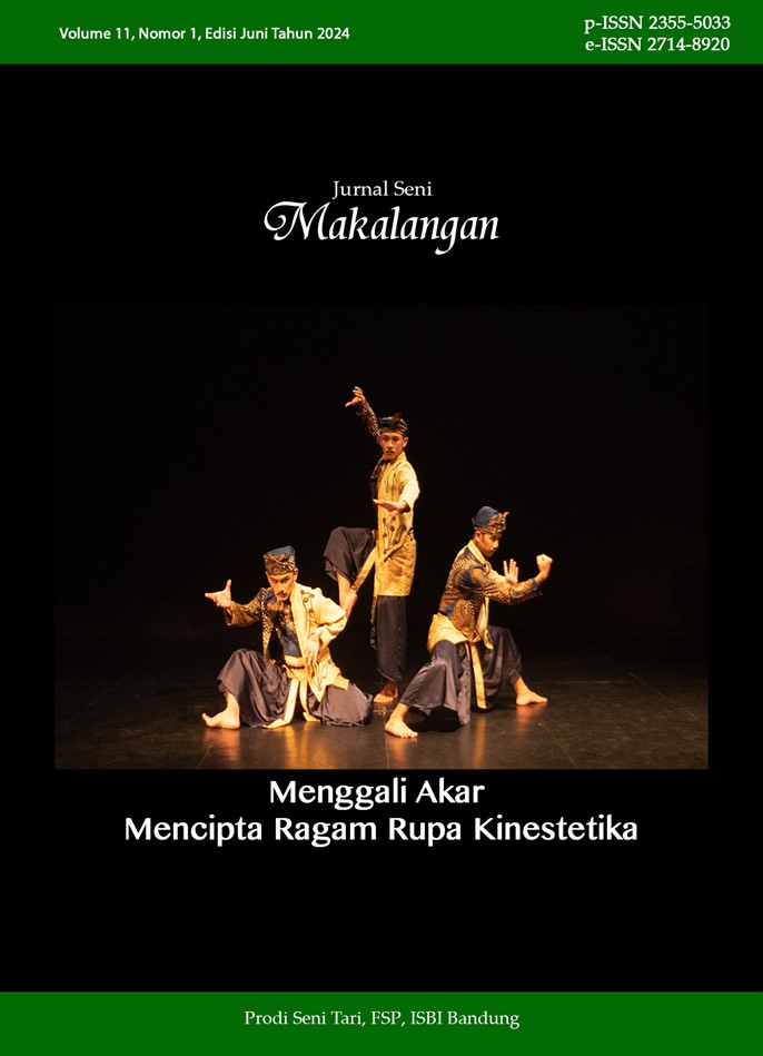 					View Vol. 11 No. 1 (2024): "Menggali Akar, Mencipta Ragam Rupa Kinestetika"
				